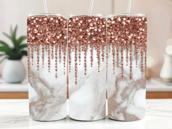 Download Bronze Metallic Marble Tumbler Wrap - Tumbler wrap Collection