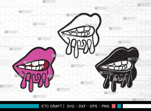 Download Dripping Lips SVG | Women Lips Svg - Lips Collection