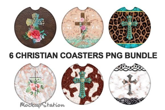 Download Christian Car Coaster Sublimation Bundle - Car coaster sublimation Collection