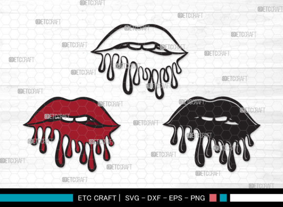 Download Dripping Lips SVG | Women Lips Svg - Lips Collection
