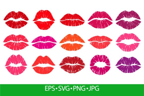 Download Woman Lips Red Lipstick Kiss Prints - Lips Collection