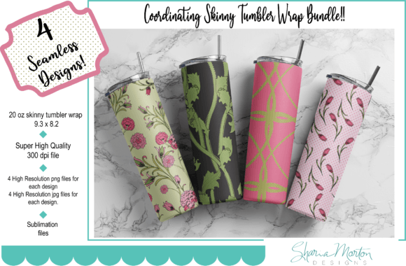 Download Sublimation 20 Oz Tumbler Wrap Bundle - Tumbler wrap Collection