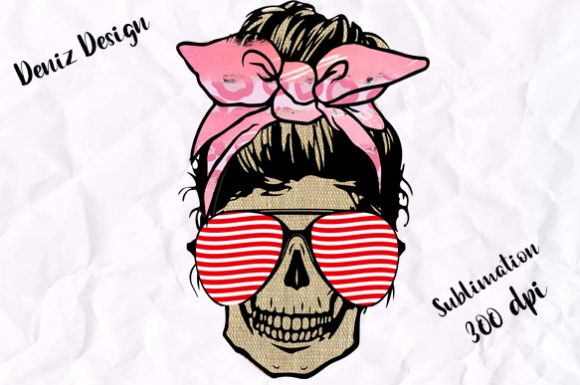 Download Sublimation Mom Life Skull Digital - Premium Resources