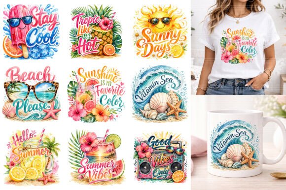 Download Summer Beach Sublimation PNG - Beach sublimation Collection