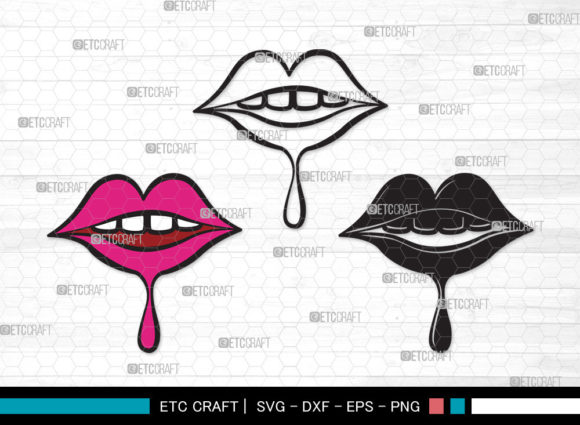 Download Dripping Lips SVG | Women Lips Svg - Lips Collection