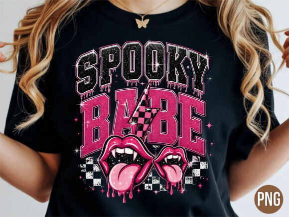Download Spooky Babe Halloween Pink Lips PNG - Lips Collection