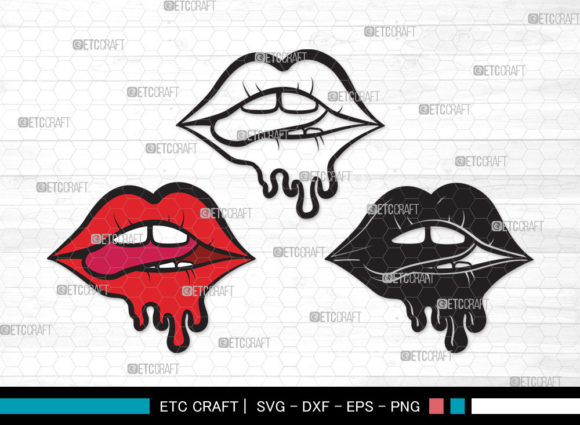 Download Dripping Lips SVG | Women Lips Svg - Lips Collection