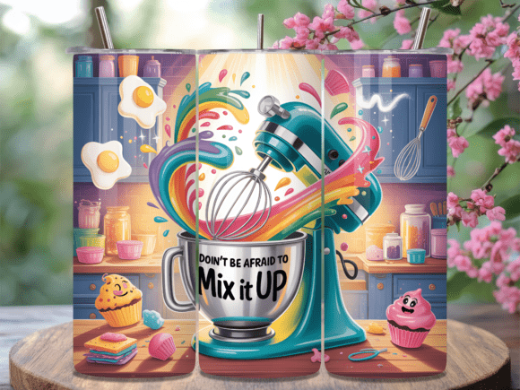 Download Bakery Kitchen Mixer Tumbler Wrap Design - Tumbler wrap Collection