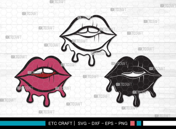 Download Dripping Lips SVG | Women Lips Svg - Lips Collection