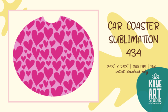 Download Car Coaster Sublimation PNG 434 - Car coaster sublimation Collection